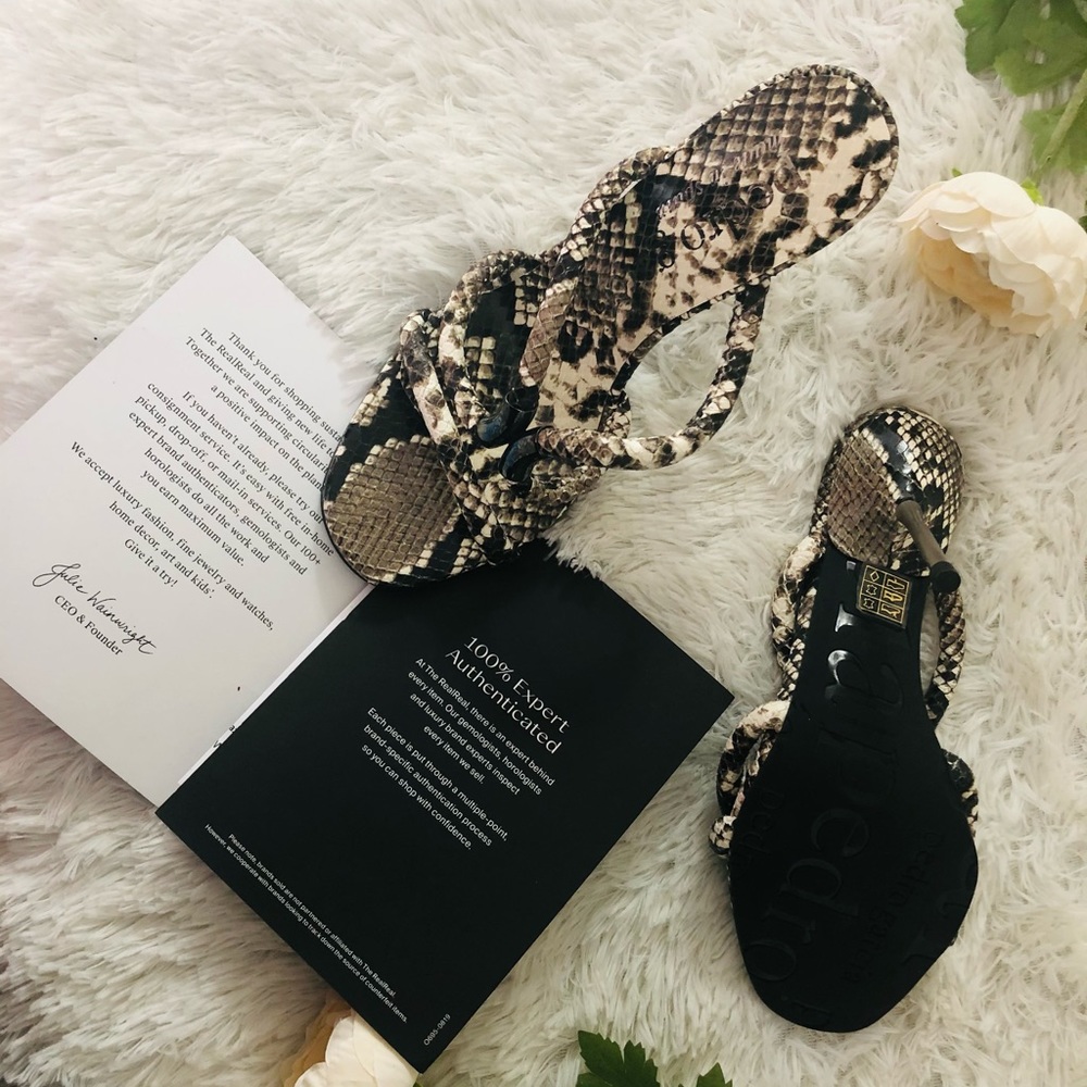Pedro Garcia, Authentic Python Heel size 36 1/2